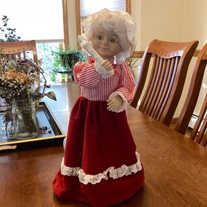 Vintage Christmas Display Figure